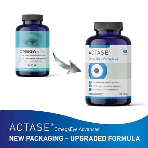 Actase OmegaEye Advanced - Omega 3 Capsules