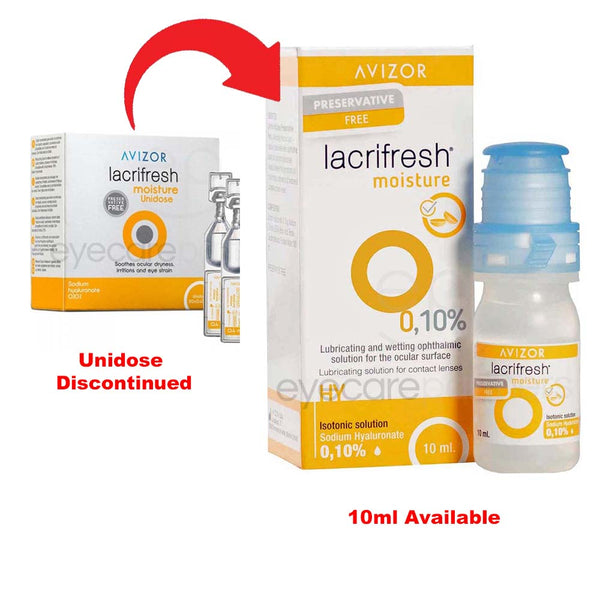 Lacrifresh Moisture Drops 0.1 %- Unidose