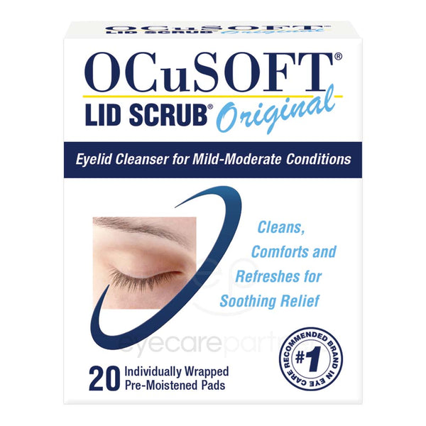 Ocusoft Original Lid Scrub Wipes - 20 Wipes