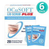 Ocusoft Plus Lid Scrub Wipes - 20 Wipes