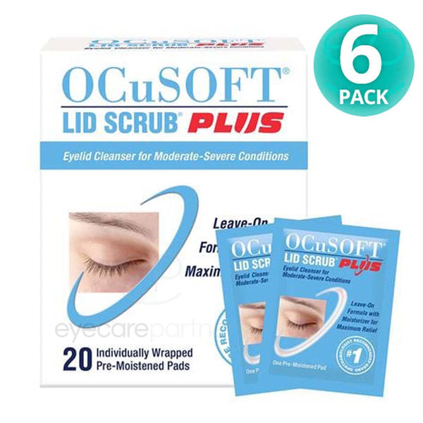 Ocusoft Ocusoft Plus Lid Scrub Wipes - 20 Wipes