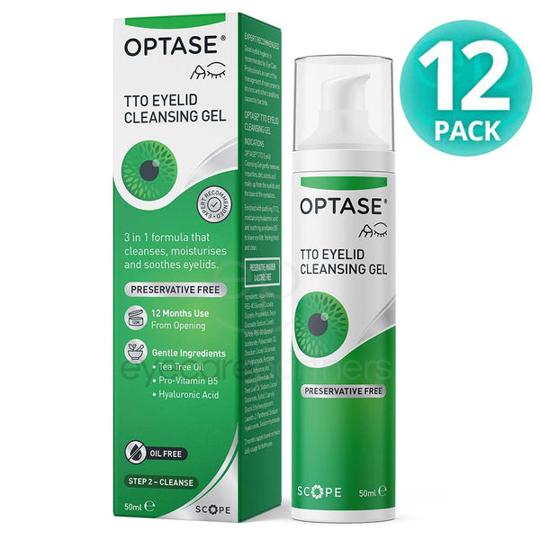 OPTASE Tea Tree Oil Eyelid Cleansing Gel