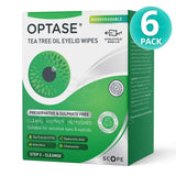 OPTASE Tea Tree Oil Eyelid Wipes