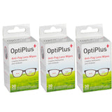 Anti-Fog Lens Wipes OptiPlus - 30 Wipe Pack