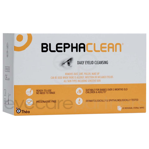 Blephaclean Lid Wipes for Blepharitis