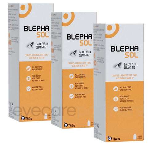 Blephasol Eye Lid Cleanser Triple Pack