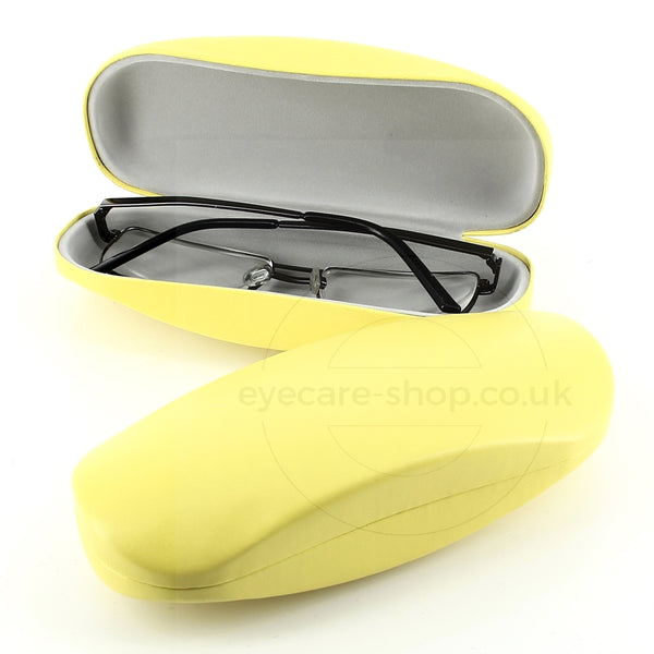 Lemon Coloured Glasses Case