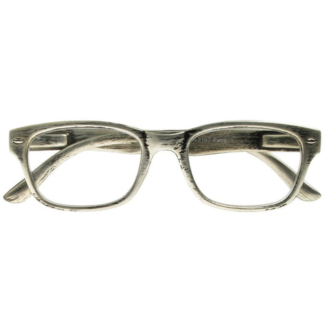 +1.00 Reading Glasses - Unisex - Silver - Paris - Eyecare-Shop - 1