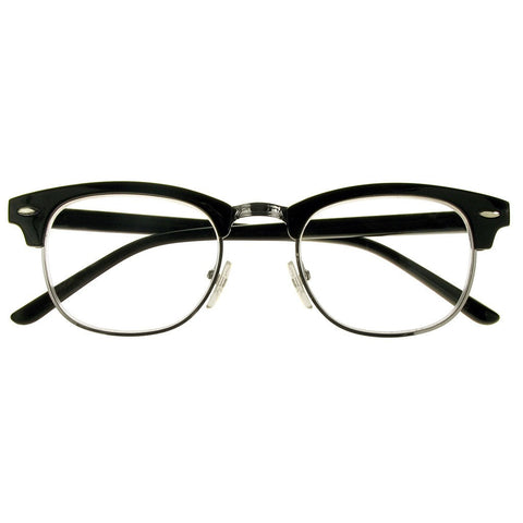 +1.00 Reading Glasses - Unisex - Black - Bromley - Eyecare-Shop - 1