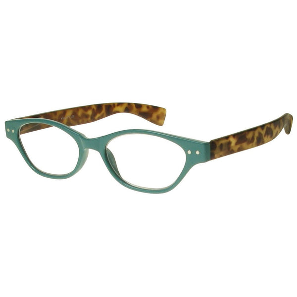 +1.50 Reading Glasses - Womens - Torquoise&Tortoise Shell - Layla - Eyecare-Shop - 2