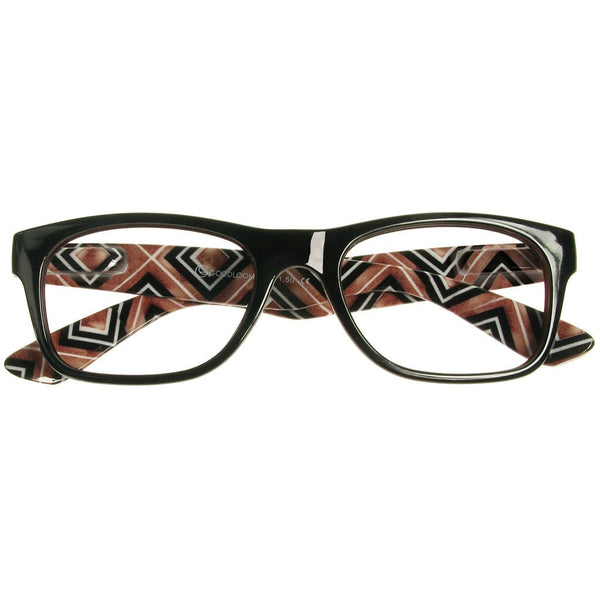 +3.00 Reading Glasses - Unisex - Brown -Winchester - Eyecare-Shop - 1