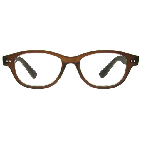 +1.00 Reading Glasses - Unisex - Dark Brown - Rene - Eyecare-Shop - 1