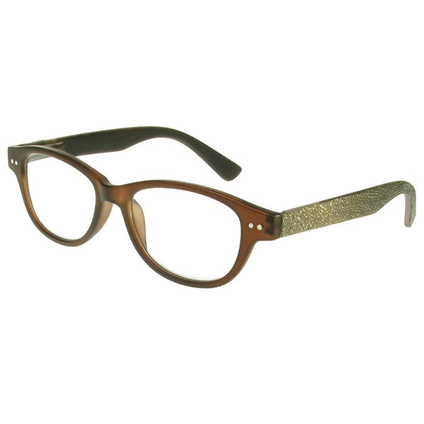 +1.00 Reading Glasses - Unisex - Dark Brown - Rene - Eyecare-Shop - 2
