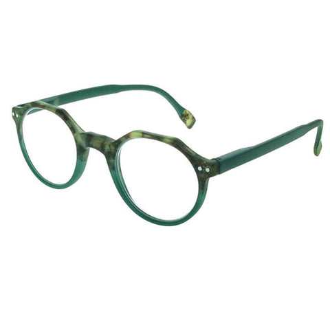 Reading Glasses - Unisex - Keaton - Tortoiseshell / Green