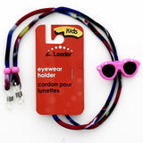 Kids Glasses & Sunglasses  Cord Holder - Cute Novelty designs