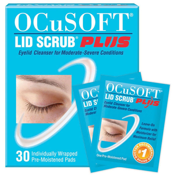 Ocusoft Plus Lid Scrub Wipes