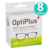 Anti-Fog Lens Wipes OptiPlus 60 Wipe Pack