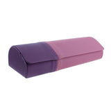 Pink Purple Satin Flap Over Glasses Case - Maddie