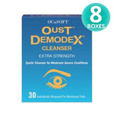 Oust Demodex Eye Lid Cleansing Wipes with Tea Tree Oil