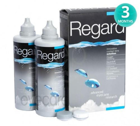 Regard Contact Lens Solution for SOFT lenses - 90 Days Supply