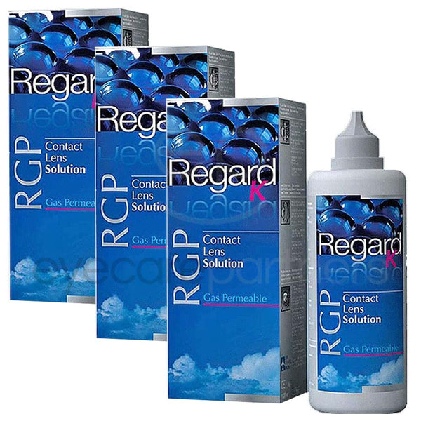 Regard K RGP Contact Lens Solution 120ml - Triple Pack