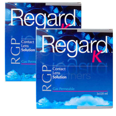 Regard K RGP Contact Lens Solution 90 Day - 3 x 120ml
